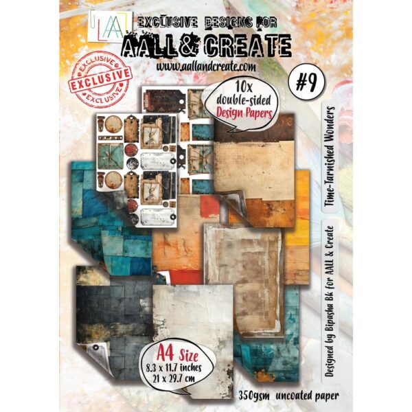 AALL & CREATE A4 PAPER TIME-TARNISHED WONDERS AALL & CREATE A4 PAPER TIME-TARNISHED WONDERS