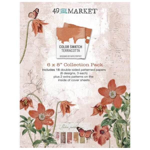 49 & MARKET COLOR SWATCH TERRACOTTA 6X8 PAPER PAD 49 & MARKET COLOR SWATCH TERRACOTTA 6X8 PAPER PAD