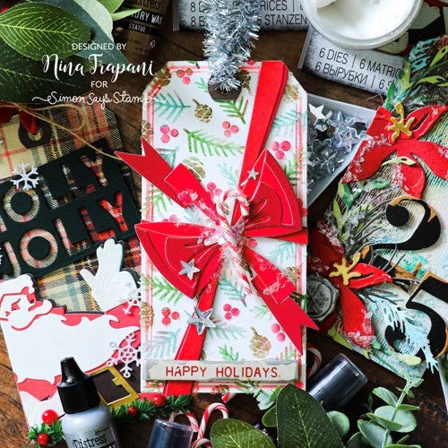 Advantus Tim Holtz Mirrored Stars Christmas 2021