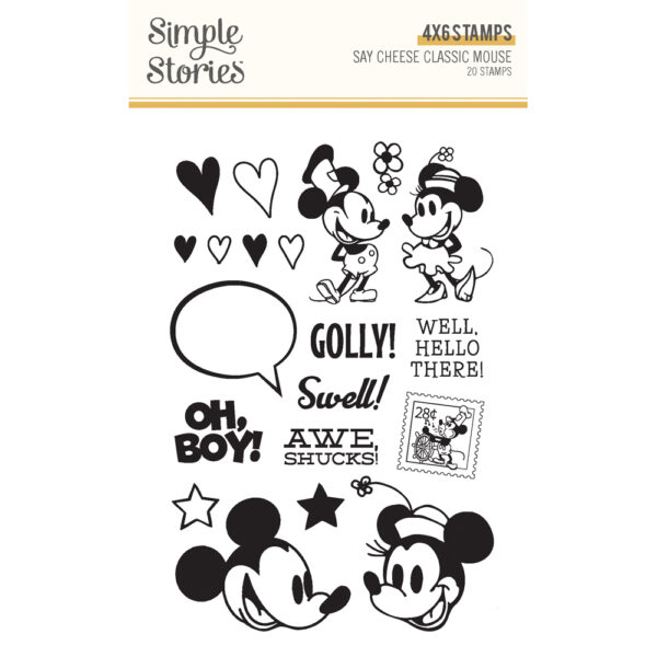Simple Stories Say Cheese Classic Mouse Stamps Simple Stories Say Cheese Classic Mouse Stamps