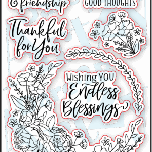 Dare 2B Artzy Stanp Flower Wreath