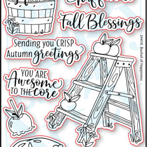 Dare 2B Artzy Stanp Bushel of Happiness