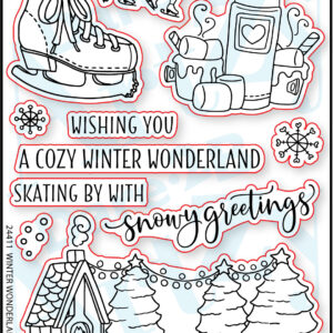 Dare 2B Artzy Stanp Winter Wonderland