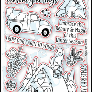 Dare 2B Artzy Stanp Cabin Retreat