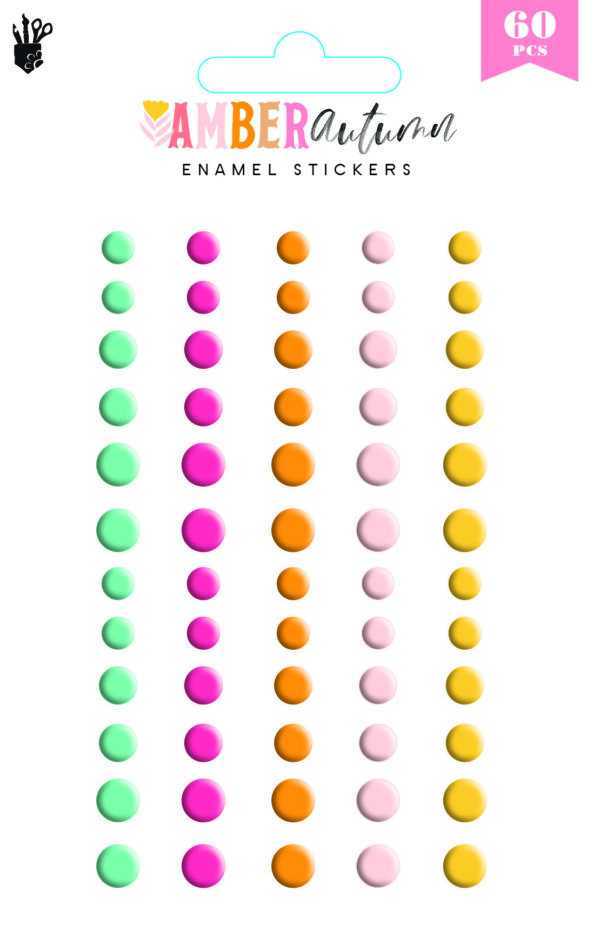 Fancy Pants Amber Autumn Enamel Dots Fancy Pants Amber Autumn Enamel Dots