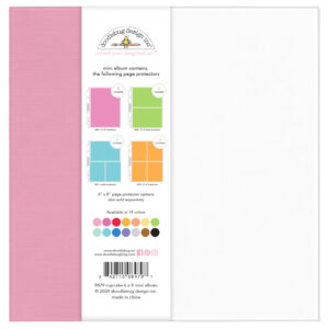 Doodlebug 6X8 Mini Album Cupcake