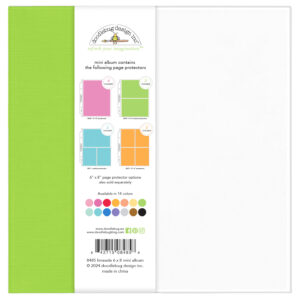 Doodlebug 6X8 Mini Album Limeade
