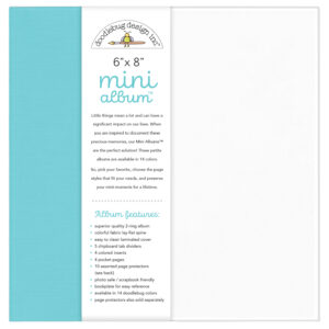 Doodlebug 6X8 Mini Album Swimming Pool