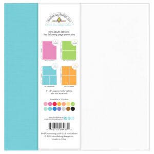 Doodlebug 6X8 Mini Album Swimming Pool