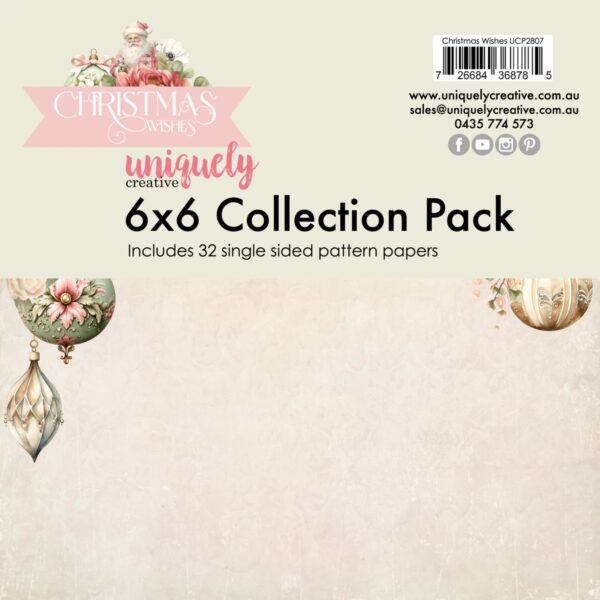 Uniquely Creative Christmas Wishes 6X6 Collection Pack Uniquely Creative Christmas Wishes 6X6 Collection Pack