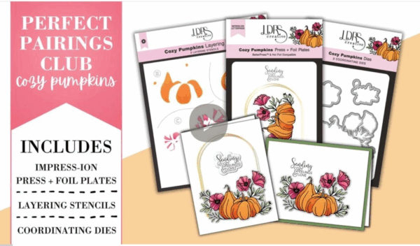 LDRS Creative AIR EXCLUSIVE Perfect Pairings Club Cozy Pumpkins