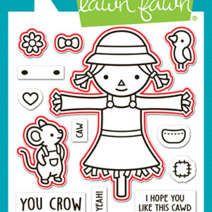 Lawn Fawn Die You Crow Girl