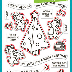 Lawn Fawn Die Cheesy Christmas
