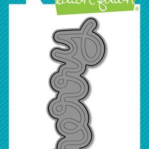 Lawn Fawn Die Scripty Merry Outline Add-on