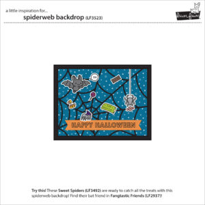 Lawn Fawn Die Spiderweb Backdrop