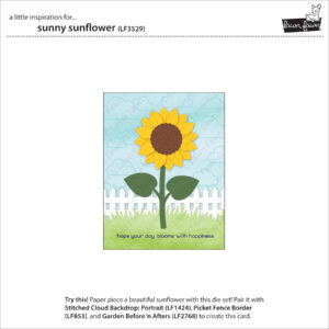 Lawn Fawn Die Sunny Sunflower
