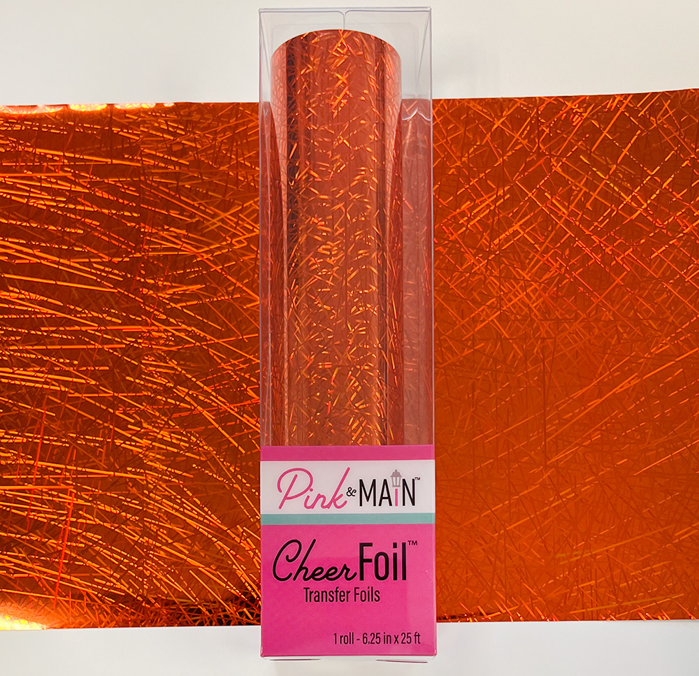 Pink & Main Cheerfoil Tinsel Orange