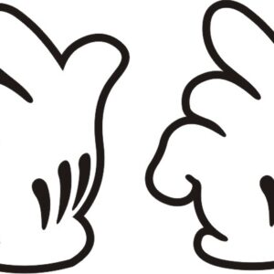 Petticoat Parlor Small Disney Hands