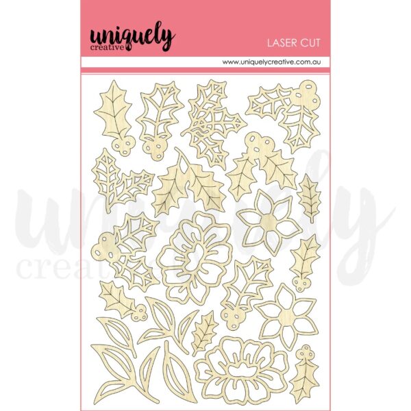 Uniquely Creative Christmas Wishes Holly Laser Cuts Uniquely Creative Christmas Wishes Holly Laser Cuts
