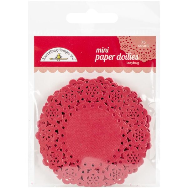 DOODLEBUG DOILIES MINI LADYBUG DOODLEBUG DOILIES MINI LADYBUG