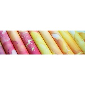 CRAFTER'S CONSORTIUM 6X6 INK DROPS SUNSET