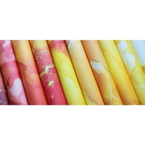 CRAFTER'S CONSORTIUM 6X6 INK DROPS SUNSET