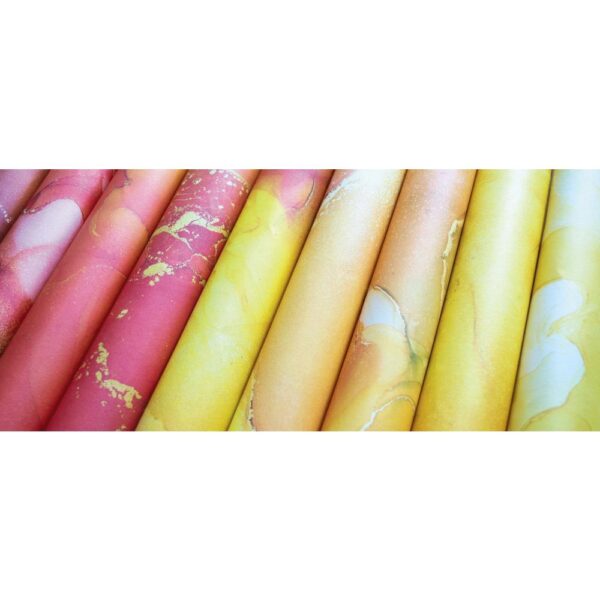 CRAFTER'S CONSORTIUM 6X6 INK DROPS SUNSET