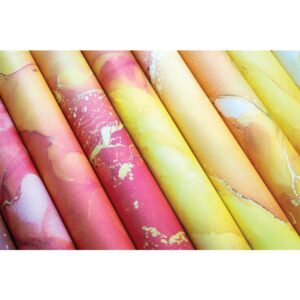 CRAFTER'S CONSORTIUM 6X6 INK DROPS SUNSET