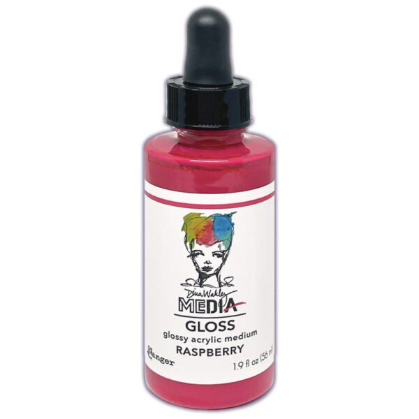 RANGER DINA WAKLEY MEDIA GLOSS DROPPER STYLE 2 OZ RASPBERRY RANGER DINA WAKLEY MEDIA GLOSS DROPPER STYLE 2 OZ RASPBERRY