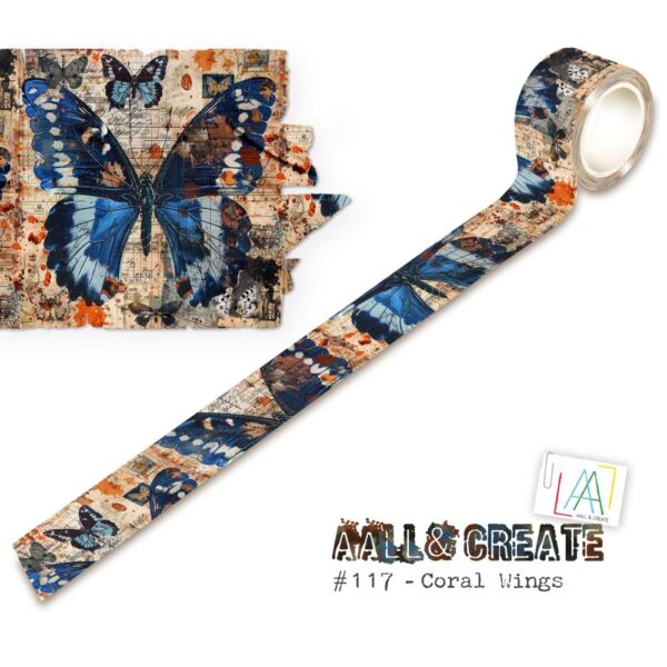 ALL & CREATE WASHI CORAL WINGS ALL & CREATE WASHI CORAL WINGS