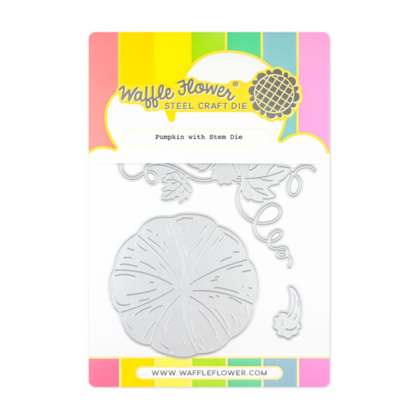 Waffle Flower Die Pumpkin With Stem Waffle Flower Die Pumpkin With Stem