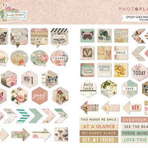 PP Beautiful Junque Epoxy Dies Paper