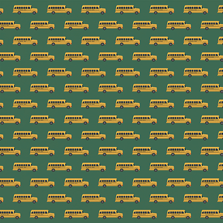 Carta Bella Back To School 12X12 School Buses