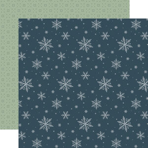 Carta Bella Winter Wonderland 12X12 Winter Day Flakes