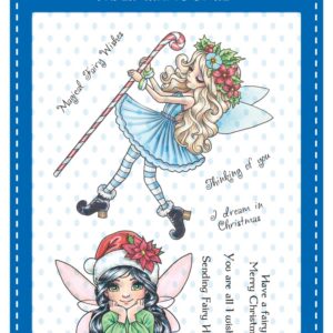 Whimsy Stamp Christmas Fairy Wishes