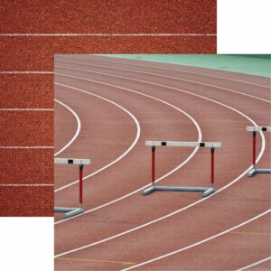 Reminisce Let's Play Track & Field 12X12 Hurdle This