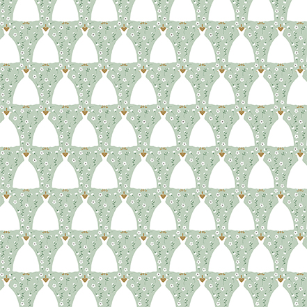 Echo Park Marry Me 12X12 Bridal Gown