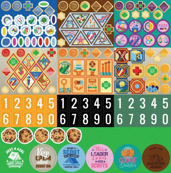 Reminisce My Troop 12 X12 Sticker Reminisce My Troop 12 X12 Sticker