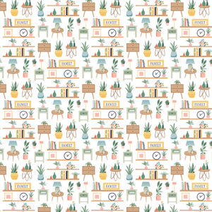 Echo Park Our Happy Place 12X12 Home Essentials