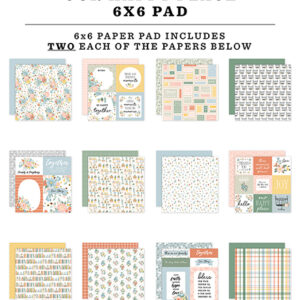 Echo Park Our Happy Place 6X6 Paper Pad