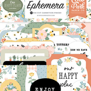 Echo Park Our Happy Place Ephemera