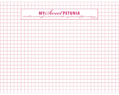 MY SWEET PETUNIA MISTI GRID PADS