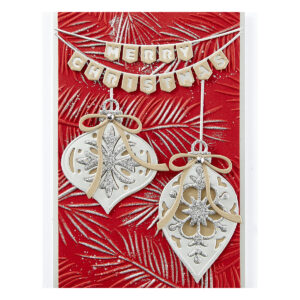 Spellbinders Vintage Layered Ornaments Etched Dies From the Timeless Trees Collection By Simon Hurley