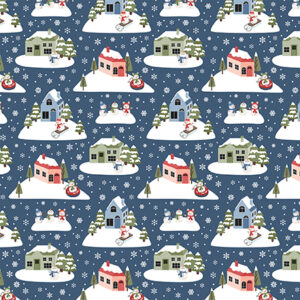 Echo Park Chlling With My Snomies 12X12 4X4 Journaling Cards