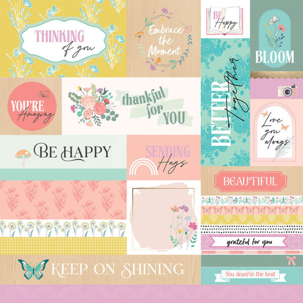 PP Wildflower Dreams 12X 12 Shine On PP Wildflower Dreams 12X 12 Shine On