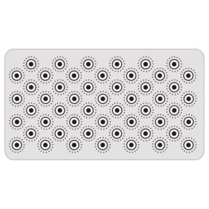 Sizzix 2D TF Embossing Folder w/8PK Thinlit Set Vault Side Order Celebrate By Tim Holtz