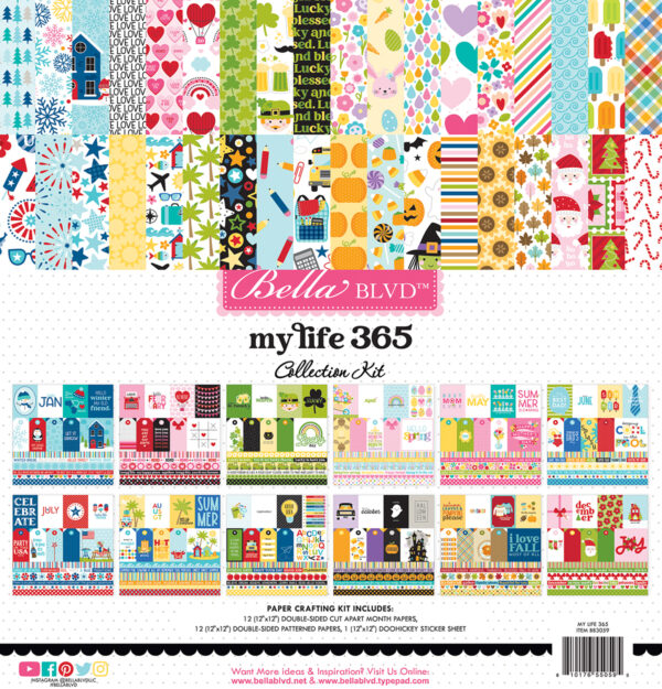 Bella Boulevard My Life 365 Collection Kit Bella Boulevard My Life 365 Collection Kit