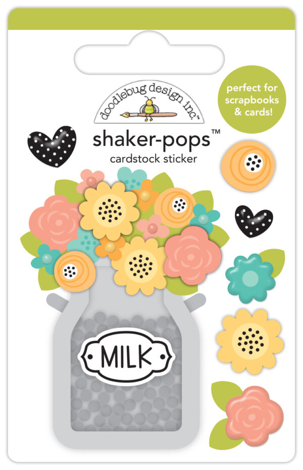 Doodlebug Farmhouse Cream of the Crop Shaker-pops Doodlebug Farmhouse Cream of the Crop Shaker-pops