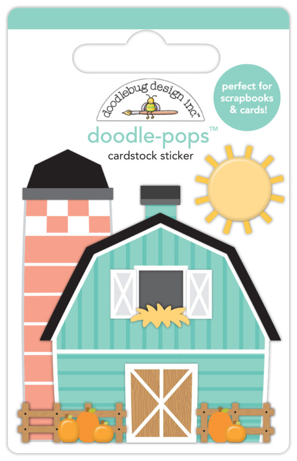 Doodlebug Farmhouse Barn in the USA Doodle-pops Doodlebug Farmhouse Barn in the USA Doodle-pops