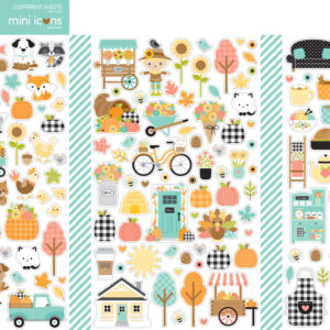 Doodlebug Farmhouse Farmhouse Mini Icons Stickers
